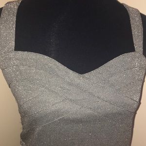 Silver H&M Divided dress (with tags)